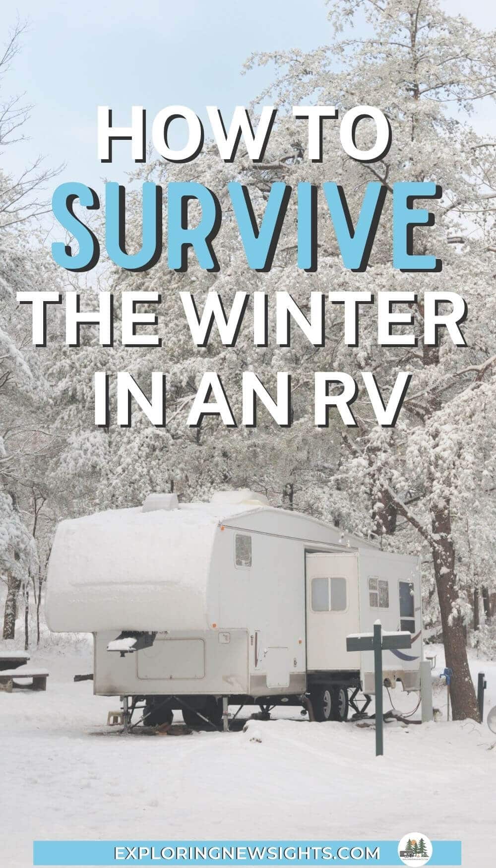 Winter Rv Living Survive An Overnight Freeze In An Rv