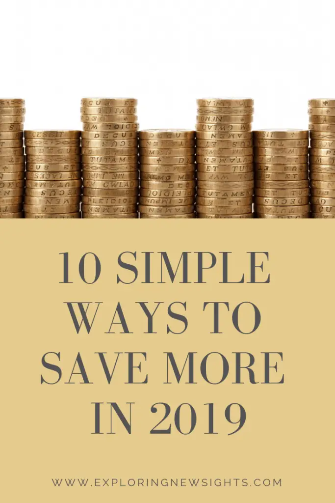 10 Simple Ways to Save More - Exploring New Sights