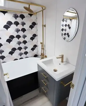 24 Rv Bathroom Remodels For Inspiration, Rv Bathtub Remodel
