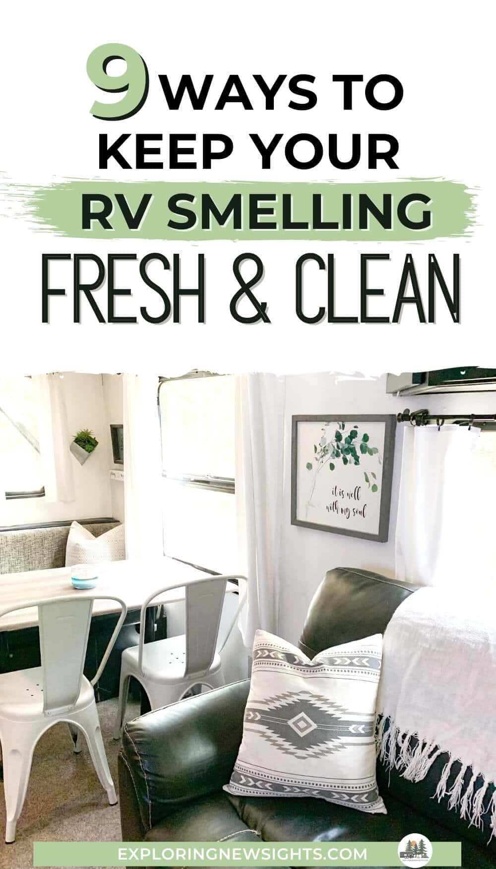 RV Smells | How to Keep Your RV Smelling Fresh and Clean