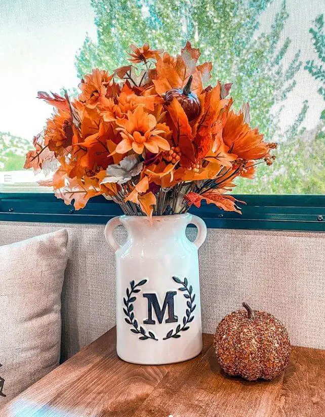 autumn flower bouquet