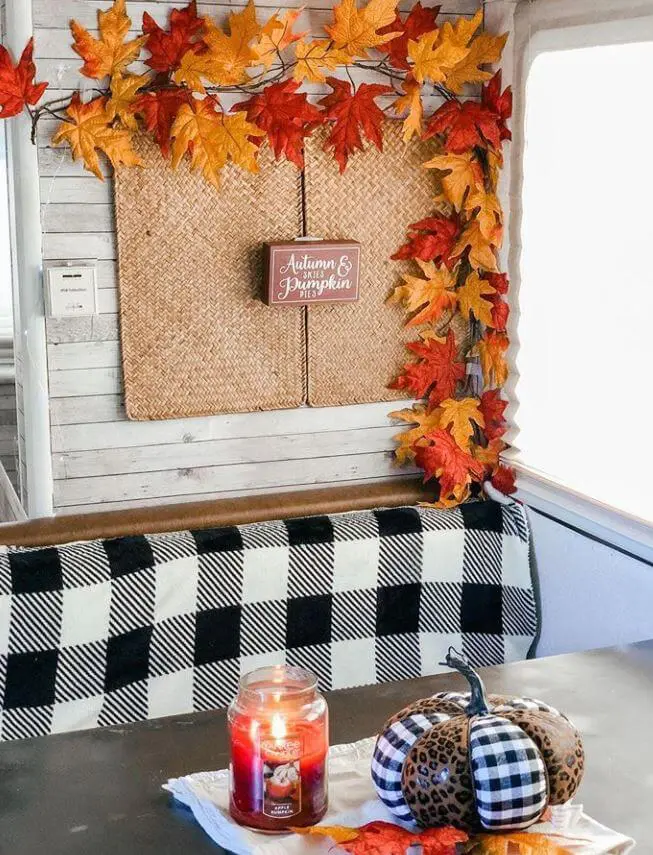 fall camper decor