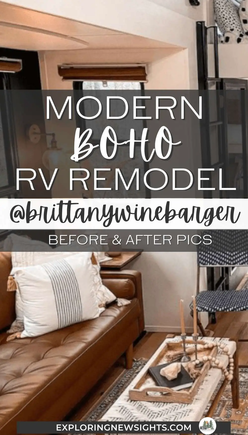 RV Remodel Modern BOHO