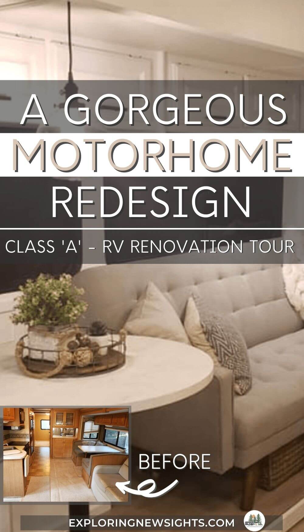 gorgeous Motorhome RV renovation (1) gorgeous Motorhome RV renovation (1)