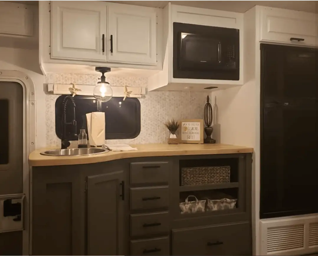 kitchen after