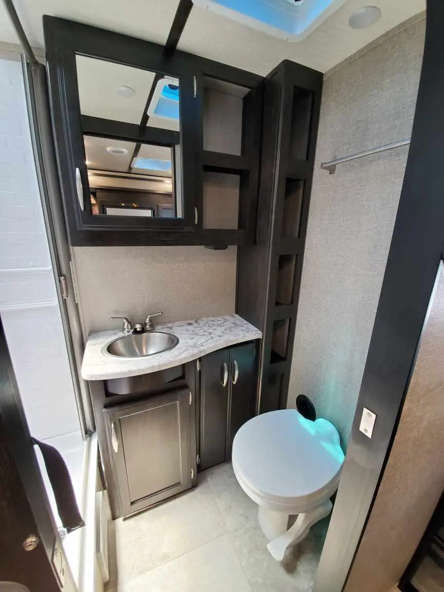 bathroom before